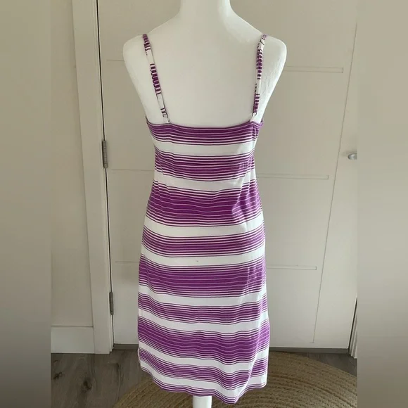 ***ROXYS Girls/Women’s  Purple and White Striped sundress. - Picture 4 of 10
